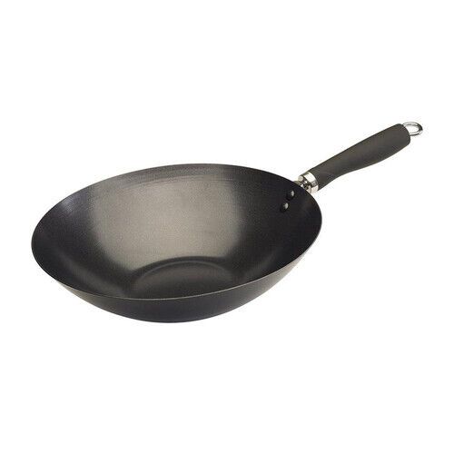 Ecolution EHKB-9130 12" Carbon Steel Non-Stick Wok