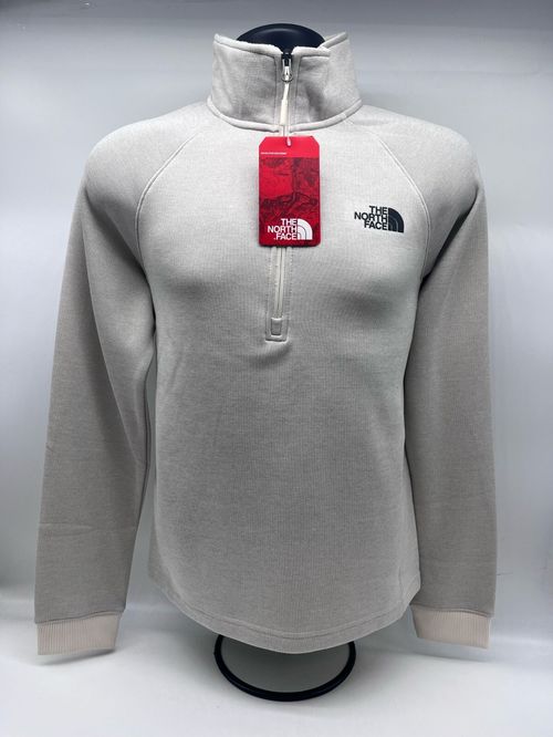 The North Face Men’s Norris Point ¼-Zip Pullover – Light Gray (Size S) – PU1132
