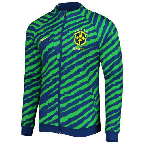 [DR9018-490] MENS NIKE BRAZIL ACADEMY PRO ANTHEM KNIT JACKET FIFA WORLD CUP 2022