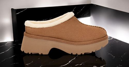 [1162510-CHE] Womens UGG New Heights Cozy Clog 'Chestnut'