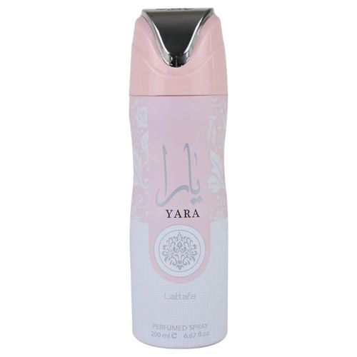 Yara by Lattafa perfume spray for women 6.67 oz New Deodorant Spray 6.7
