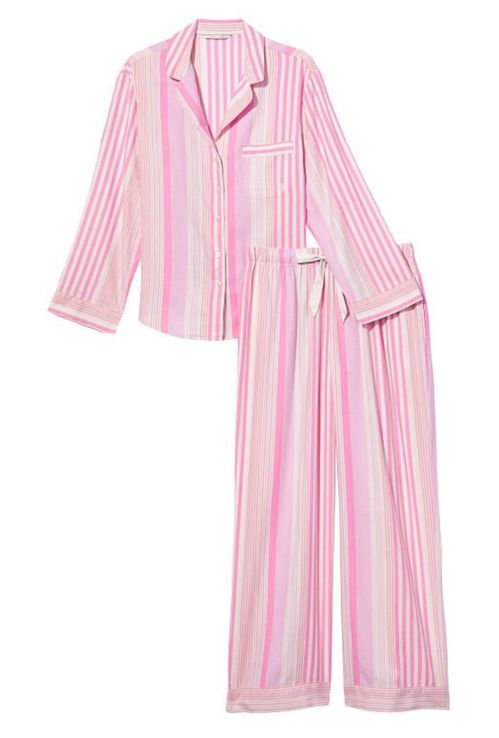 3 PC VICTORIAS SECRET FLANNEL PAJAMA SET SLEEP PLAID PJ LONG SLEEVE SIZE XXL NEW