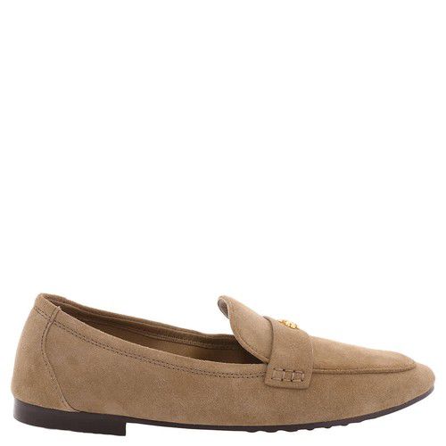 Tory Burch Ladies River Rock Suede Double T Ballet Loafer