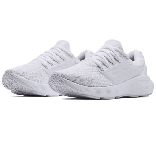 Women UA Under Armour Charged Vantage Running Lifestyle White Shoes 3023565-104