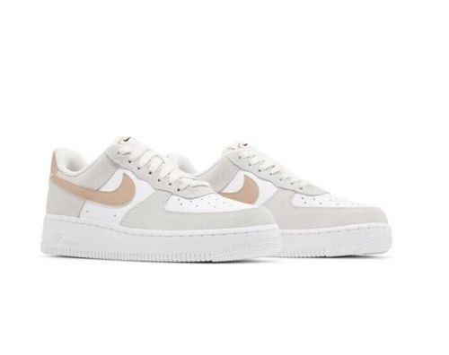 Women Nike Air Force 1 ‘07 Lifestyle Shoes Pure Ivory/Dusted Clay FQ7779-100