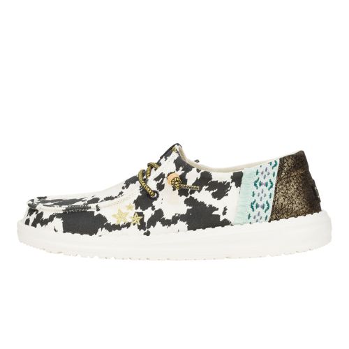 HEYDUDE Wendy Animal Print | Women's Lined Slip On Shoes | Comfortable &