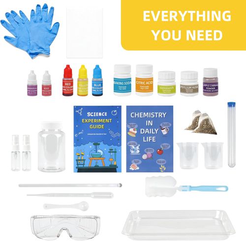 Science Experiment Kit for Kids, Boys & Girls Age 4-5-6-7-8, Birthday Gift for 4