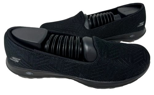 Skechers Women's Go Walk Sweet Gal Slip On Walking Shoes Black Size:8.5 177G