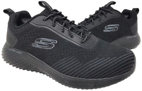 Skechers Men's Bounder Intread Slip On Walking Shoes Black Wide Size:7.5 82Q