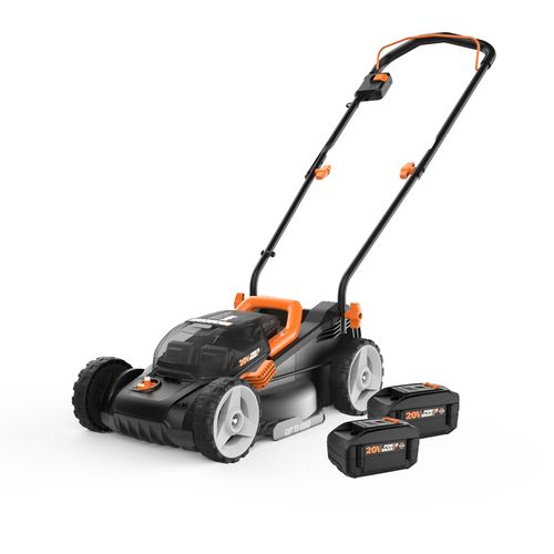 WG779.1 Worx 40V PowerShare 14" Lawn Mower with Mulching & Intellicut-OB