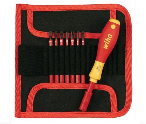 Wiha Insulated Slimline Interchangeable Blade Set 8 Piece