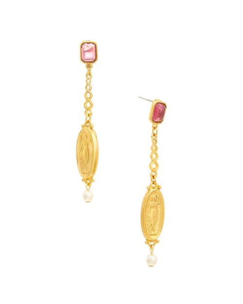 Ben Amun 24K Plated Earrings Women's