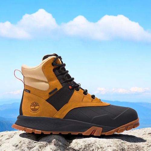 [TB0A61P8231] MENS TIMBERLAND MT. LINCOLN WP BOOT 'WHEAT BLACK'