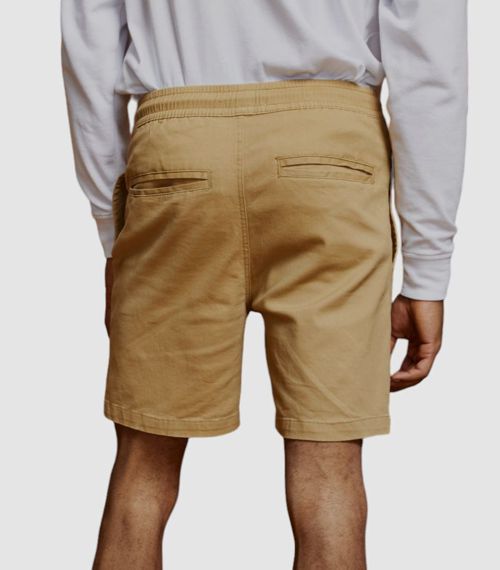 $35 And Now This Men's Beige Brushed Twill Drawstring Shorts Size XXL