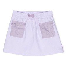 Moncler Kids Light Purple Elastic Waist Mini Skirt