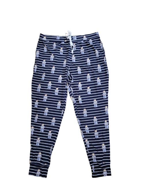 Polo Ralph Lauren Women's Blue Polo Bear Pajamas Size XL