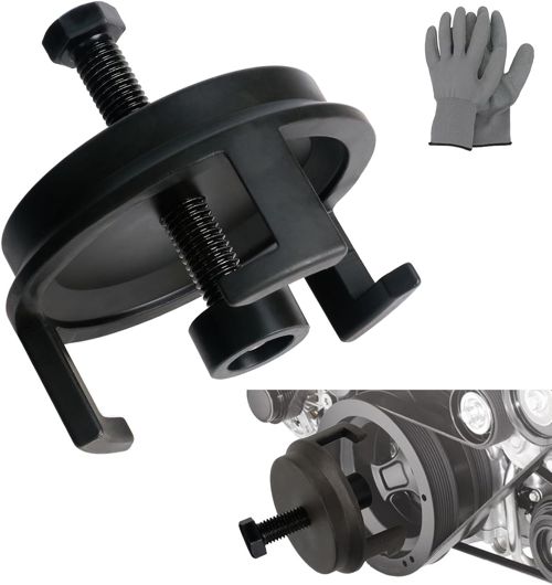 25264 Harmonic Balancer Puller for GM, LS Crank Pulley Puller for GM Chrysler Je