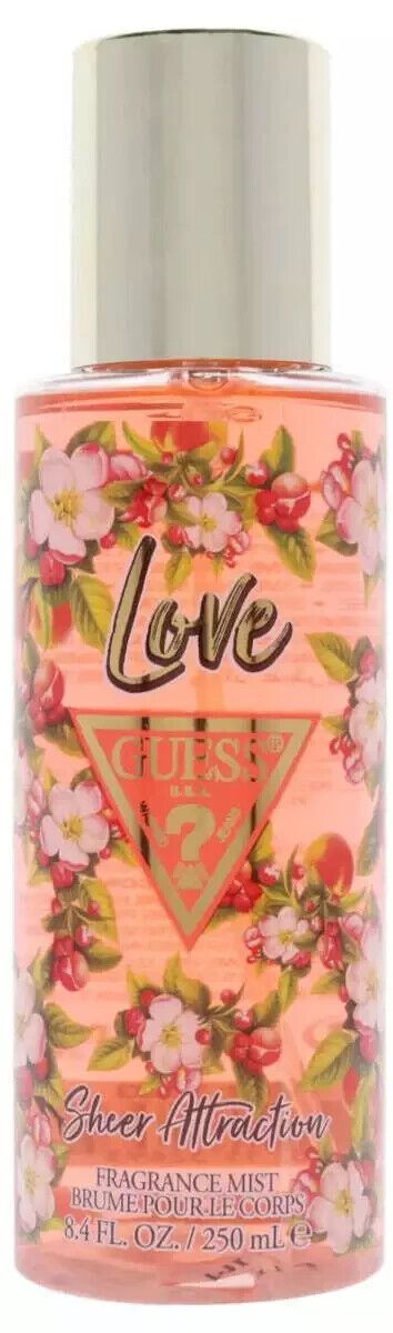 Guess Love Sheer Attraction by Guess fragrance mist for women 8.4 oz New