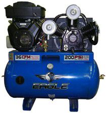 Eagle Compressor 55 Gallon Stationary Gas Air Compressor