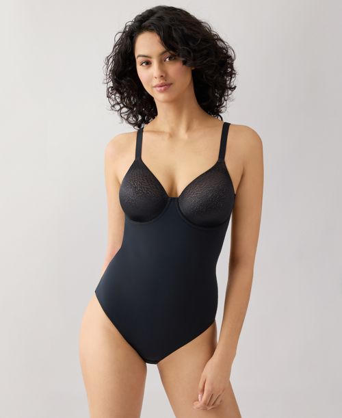 Wacoal Women's Back Appeal Shaping Bodysuit - Black