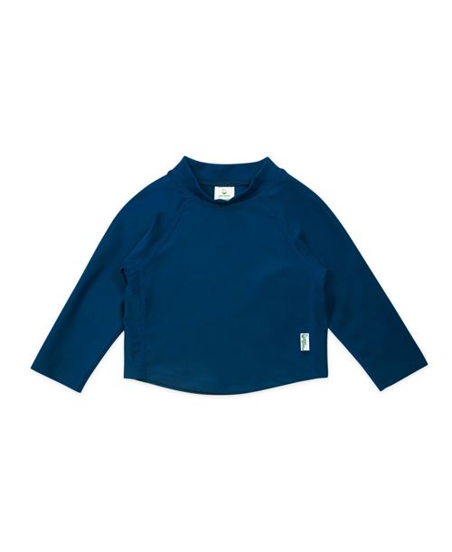 green sprouts Baby Boys or Baby Girls Long Sleeve Rashgaurd Shirt Upf 50 - Navy