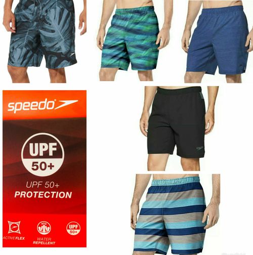 Speedo Men's Tech-volley Swim Shorts With UV Protection 50+