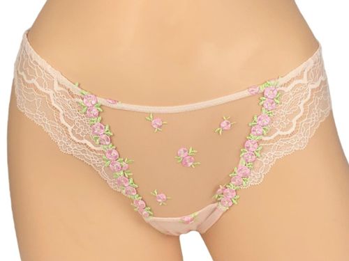 VICTORIA'S SECRET DREAM ANGELS FLORAL EMBROIDERED THONG PANTY XS S M L XL NWT