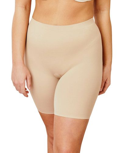 Maidenform Thigh Slimmer Cool Comfort Tummy Control Built-in Panty SmoothTec