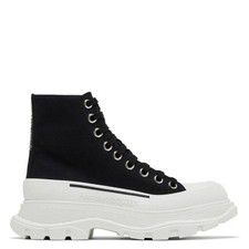 Alexander McQueen Tread Slick Lace Up Sneakers, Brand Size 35.5 ( US Size 5.5 )