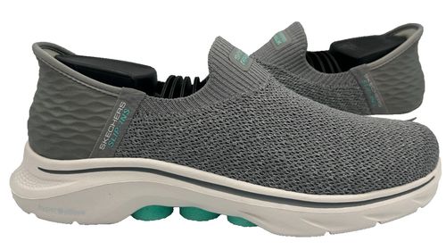 Skechers Women's Slip-Ins Go Walk 7 Hyper Pillars Spring Shoes Gry Size:7.5 171i