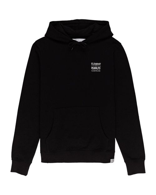 Element Men's X Peanuts Wolfeboro Collection Snoopy Hoodie Sweatshirt Black L