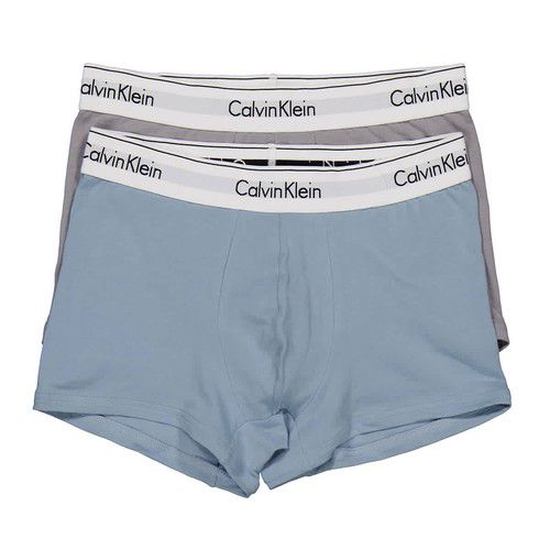 Calvin Klein Modern Cotton Stretch Trunks - 2 Pack, Size Medium