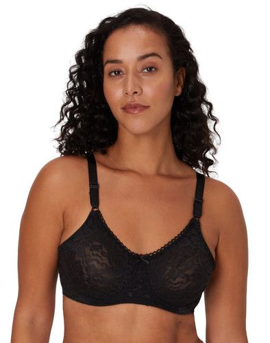 Bali Lace 'n Smooth Underwire Bra Womens Seamless Full Coverage Stretch Cup 3432