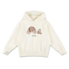 Palm Angels Kids Bear Printed Hoodie Z-J67D5