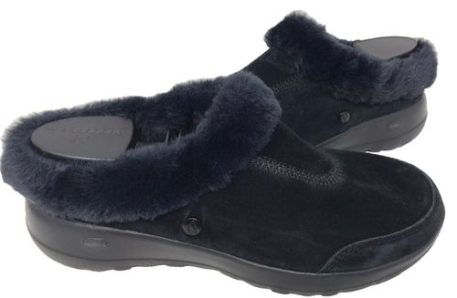 Skechers Women's On The Go Joy Lounge Slip On Casual Shoes Black Size:6.5 177D